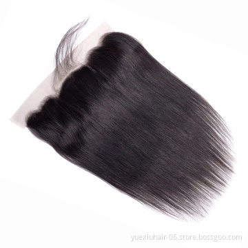 Top Quality Virgin Cuticle Aligned Hair Super Fine Swiss Lace HD Lace13x4 13x6 Frontal with Baby Hair